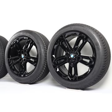 BMW Velgen met Winterbanden X1 U11 iX1 U11 X2 U10 iX2 U10 19 Inch Styling 871 M Doppelspeiche