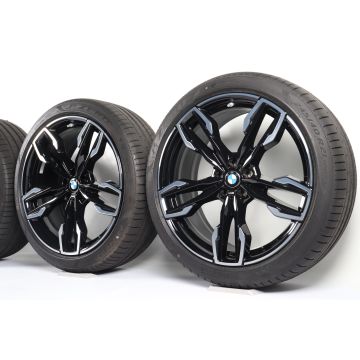 BMW Sommerkompletträder X3 G01 X4 G02 21 Zoll Styling 718 M Doppelspeiche