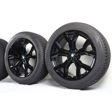 BMW Velgen met Winterbanden X7 G07 21 Inch Styling 752 Y-Speiche