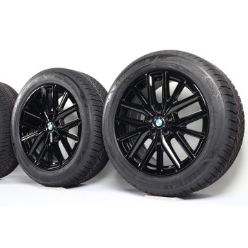 BMW Velgen met Winterbanden X1 U11 iX1 U11 X2 U10 iX2 U10 18 Inch Styling 838 M Doppelspeiche
