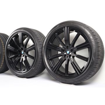 BMW Sommerkompletträder X5 G05 X6 G06 22 Zoll Styling 749 M Sternspeiche
