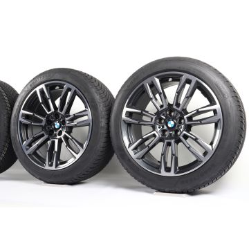 BMW Velgen met Winterbanden 5 Serie G60 G61 i5 G60 19 Inch Styling 935 M Doppelspeiche