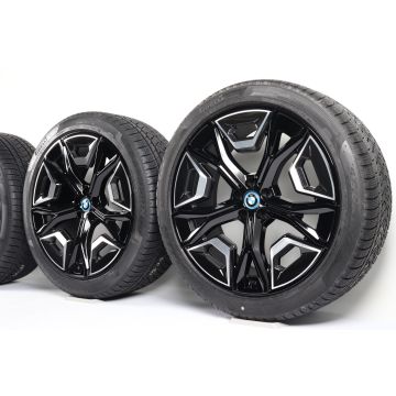 BMW Velgen met Winterbanden iX i20 22 Inch Styling 1020 Aerodynamik