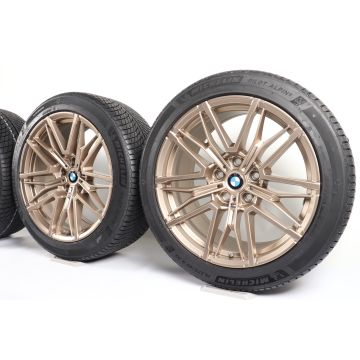 BMW Velgen met Winterbanden M5 G90 G99 20 Inch Styling 951 M Doppelspeiche