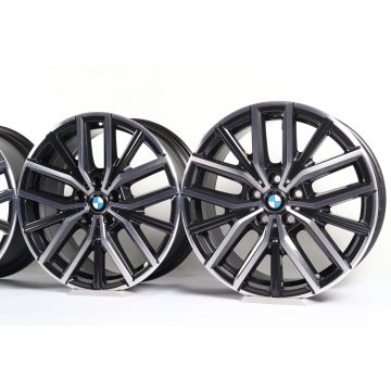 4x BMW Velgen X1 U11 2 Serie U06 iX1 U11 X2 U10 iX2 U10 18 Inch Styling 838 M Doppelspeiche