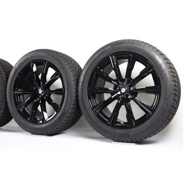 BMW Winterkompletträder X5 G05 X6 G06 20 Zoll Styling 740 M Sternspeiche