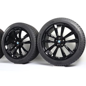 BMW Velgen met Winterbanden X3 G01 X4 G02 Styling 699 M Doppelspeiche