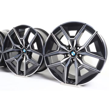 4x BMW Alloy Rims 5 Series G60 G61 i5 G60 19 Inch Styling 936 M Aerodynamics