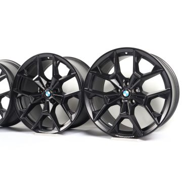 4x BMW Alufelgen 5er G60 G61 i5 G60 G61 19 Zoll Styling 942 M Y-Speiche