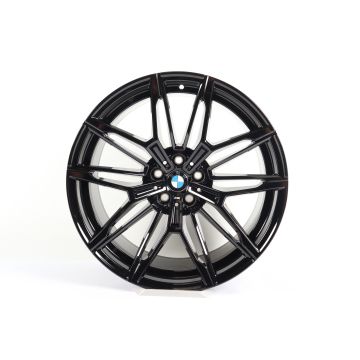 1x Front axle BMW Alloy Rim M2 G87 M3 G80 G81 M4 G82 G83 19 Inch Styling 930 M Doppelspeiche