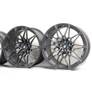 4x BMW Alufelgen M2 G87 M3 G80 M4 G82 G83 19 Zoll 20 Zoll Styling 826 M Doppelspeiche