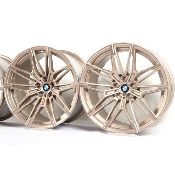 4x BMW Alufelgen M2 G87 M3 G80 G81 M4 G82 G83 19 Zoll 20 Zoll Styling 930 M Doppelspeiche