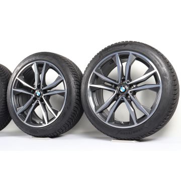 BMW Winterkompletträder X1 F48 X2 F39 19 Zoll Styling 715 M Doppelspeiche