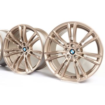 4x BMW Alloy Rims M5 F90 20 Inch Styling 706 M Doppelspeiche