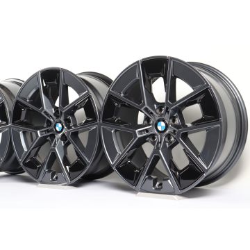 4x BMW Alufelgen 4er G26 i4 G26 18 Zoll Styling 854 Doppelspeiche