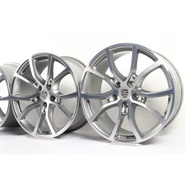 4x Porsche Alufelgen Cayenne E3 II 21 Zoll "Exclusive Design"