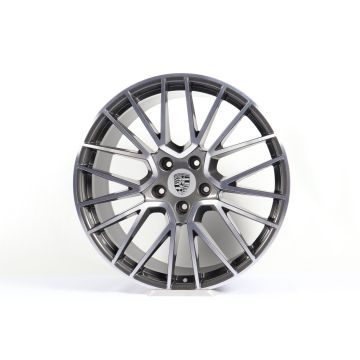 1x Hinterachse Porsche Alufelge Cayenne Coupé E3 + E3 II 21 Zoll "RS Spyder Design"