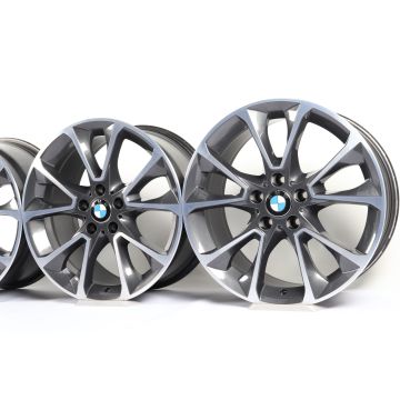 4x BMW Alufelgen X5 F15 19 Zoll Styling 449