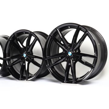 4x BMW Alloy Rims 3 Series G20 G21 2 Series G42 4 Series G22 G23 19 Inch Styling 791 M Doppelspeiche