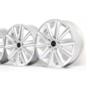 4x MINI Alufelgen F56 F55 F57 16 Zoll Styling 508 Radial Spoke
