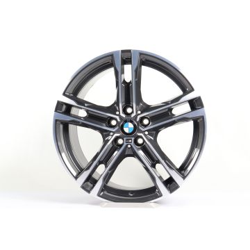 1x BMW Alloy Rim 1 Series F40 2 Series F44 18 Inch Styling 819 M Doppelspeiche