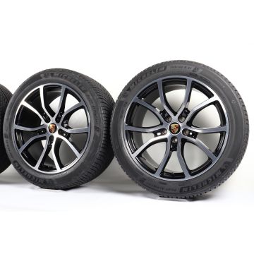 Porsche Velgen met Winterbanden Cayenne E3 II 21 Inch "Exclusive Design"