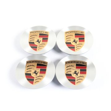 1 Satz Porsche Nabendeckel 76mm Exclusive Design