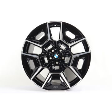 1x Rear axle BMW Alloy Rim XM G09 22 Inch Styling 922 M Doppelspeiche