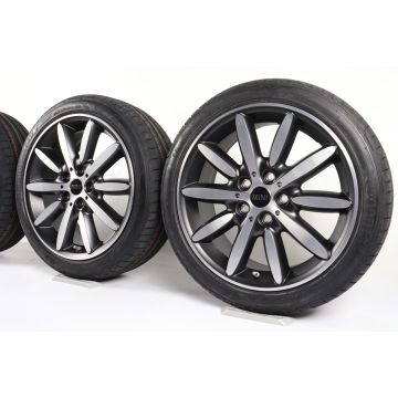 MINI Sommerkompletträder F56 F55 F57 17 Zoll Styling Propeller Spoke 503