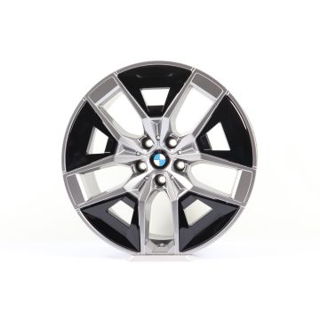 1x Hinterachse BMW Alufelge 5er G60 G61 i5 G60 G61 19 Zoll Styling 934 Aerodynamik