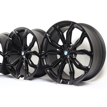 4x BMW Alufelgen X3 G01 X4 G02 20 Zoll Styling 695 Y-Speiche