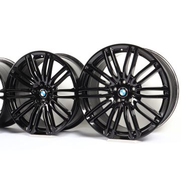 4x BMW Alloy Rims 5 Series G30 G31 19 Inch Styling 664 M Doppelspeiche