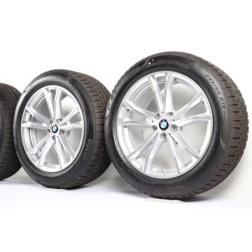 BMW Velgen met Winterbanden 7 Serie G70 i7 G70 X3 G45 19 Inch Styling 903 Doppelspeiche