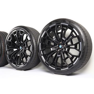 BMW Sommerkompletträder 7er G70 i7 G70 X3 G45 22 Zoll Styling 1134M Y-Speiche