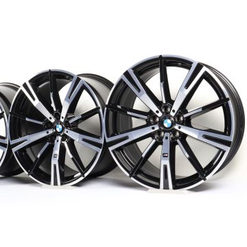 4x BMW Velgen 5 Serie G60 G61 i5 G60 G61 20 Inch Styling 938 M Sternspeiche