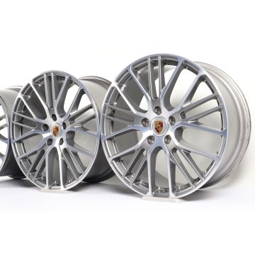 4x Porsche Alufelgen Panamera G2 + G2 II 21 Zoll "Exclusive Design Sport"