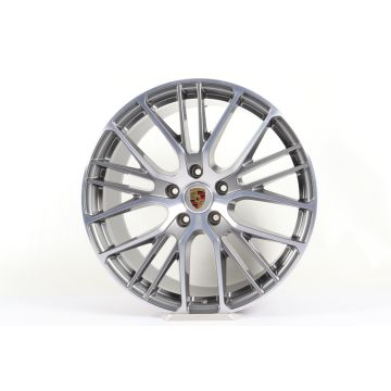 1x Vorderachse Porsche Alufelge Panamera G2 + G2 II 21 Zoll "Exclusive Design Sport"