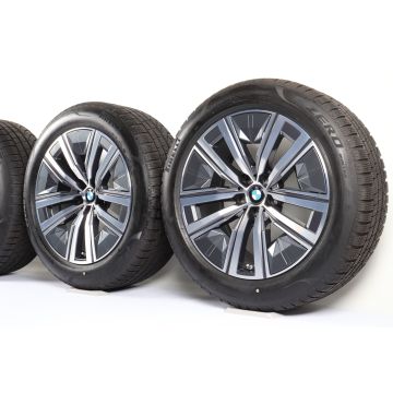 BMW Winterkompletträder 7er G70 i7 G70 X3 G45 19 Zoll Styling 904 Aerodynamik