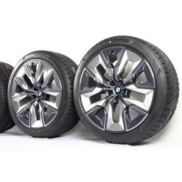 BMW Winterkompletträder 7er G70 i7 G70 X3 G45 21 Zoll Styling 910i Aerodynamik