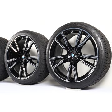 BMW Winterkompletträder X5 G05 X6 G06 22 Zoll Styling 747 M Doppelspeiche