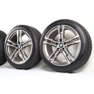 BMW Velgen met Winterbanden 2 Serie F74 1 Serie F70 18 Inch Styling 556 M Doppelspeiche