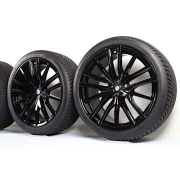 BMW Winter Wheels X5 G05 X6 G06 22 Inch Styling 742 M Doppelspeiche