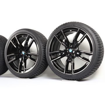 BMW Winterkompletträder 3er G20 G21 2er G42 4er G22 G23 19 Zoll Styling 792 M Doppelspeiche