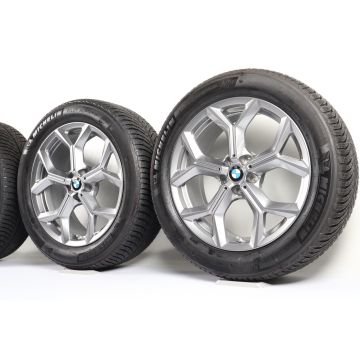 BMW Velgen met Winterbanden X3 G01 X4 G02 19 Inch Styling 693 Y-Speiche