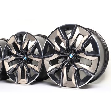 4x BMW Velgen 7 Serie G70 i7 G70 X3 G45 21 Inch Styling 910i Aerodynamik