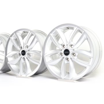 4x MINI Alloy Rims R60 Countryman R61 17 Inch Styling R124