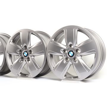 4x BMW Alufelgen 1er F40 2er F44 16 Zoll Styling 517 Sternspeiche