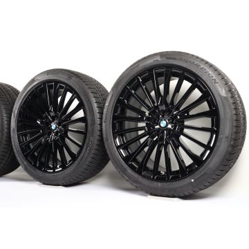 BMW Winterkompletträder X7 G07 22 Zoll Styling 757 Y-Speiche