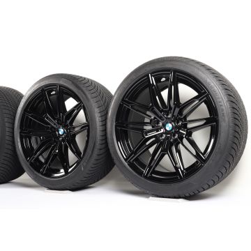 BMW Winterkompletträder M2 G87 M3 G80 G81 M4 G82 G83 19 Zoll 20 Zoll Styling 930 M Doppelspeiche