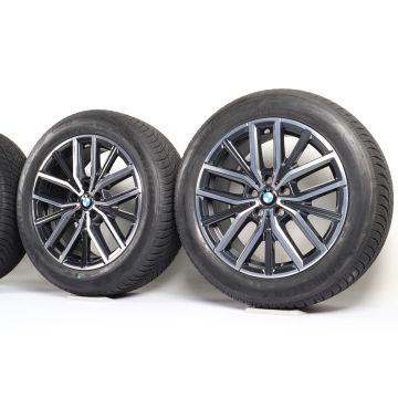 BMW Velgen met Winterbanden X1 U11 iX1 U11 X2 U10 iX2 U10 18 Inch Styling 838 M Doppelspeiche